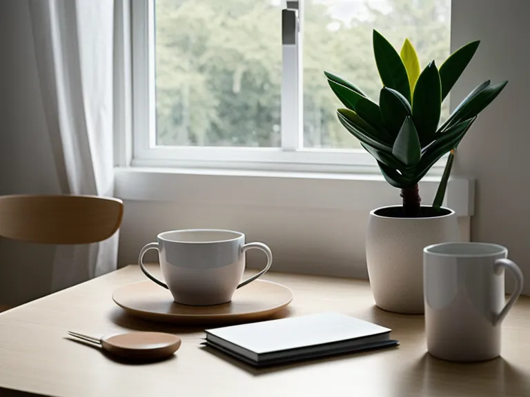 Mains tenant une tasse en céramique artisanale, un objet ancré dans la gestion du stress au quotidien