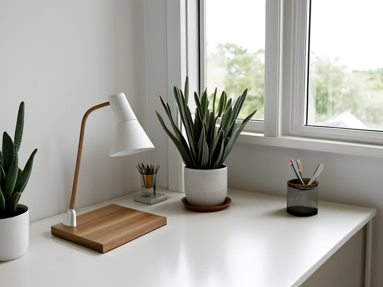 Tasse de café refroidie sur un bureau en bois clair, image de la gestion du stress liée aux objectifs professionnels